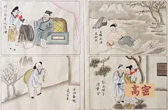 24孝图 

我国古代绘画品类里，没有年画这一画种，宋代虽然已有“岁旦在迩，席铺百货，画门神、桃符、迎春牌儿。纸马铺印钟馗、财马、回头马等，馈与主顾”的文献记载。但还未以“年画”之名来总称其品类。明朝年画题材渐扩大。“十二月二十四日，渭之交年，民间祀灶。人家各换桃符、门神、春帖、钟馗、福禄、虎头、和合诸图，粘贴房壁。”宫廷大内，则“室中多挂绵羊太子画帖。司礼监刷印《九九消寒诗图》