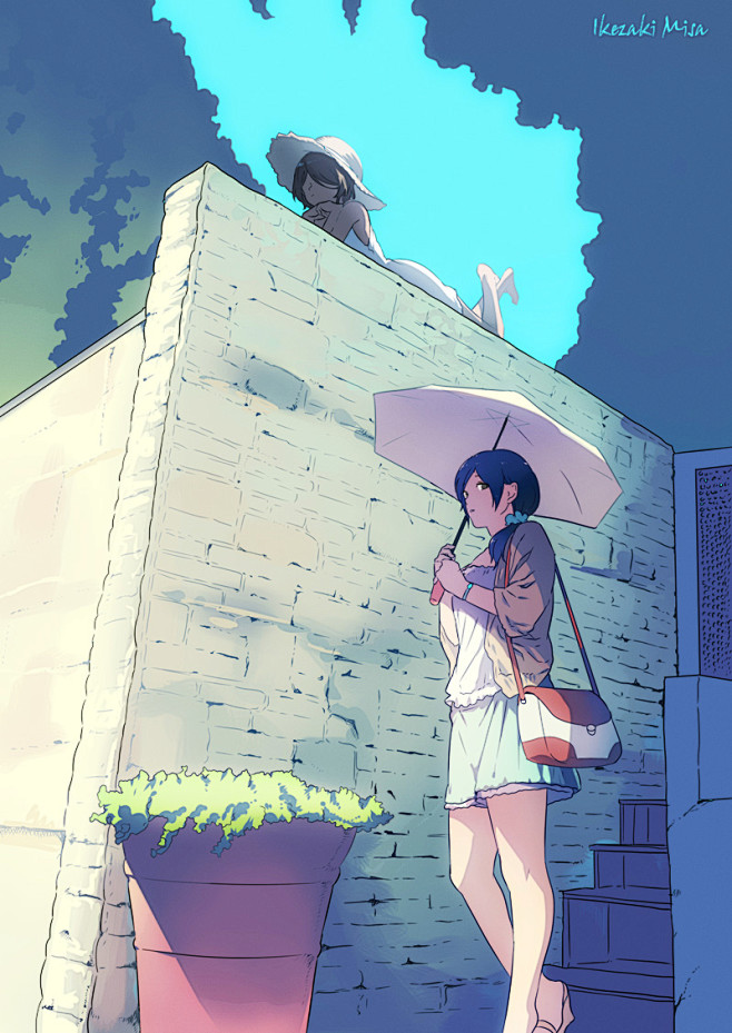 「夏の気配」/「池咲ミサ」のイラスト  ...