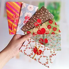 批发采购纸质工艺品-韩国文具DIY折叠爱心创意信封式贺卡祝福卡片批发采购-纸质工...