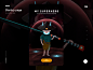 my superhero science fiction mysterious startup page ninja warrior h5 plant panda design illustration ui