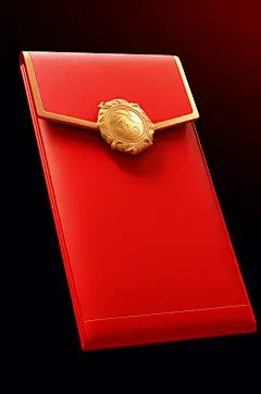 AI数字艺术中国风新年春节立体红包元素