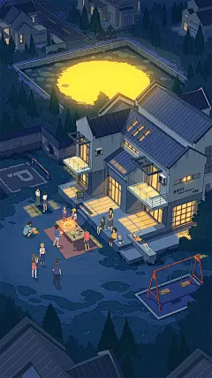 中秋, yucong tang : 森雨创意中秋节海报
