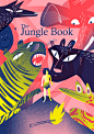 The Jungle Book : cover illustration, cover design, cover book, illustration, children illustration