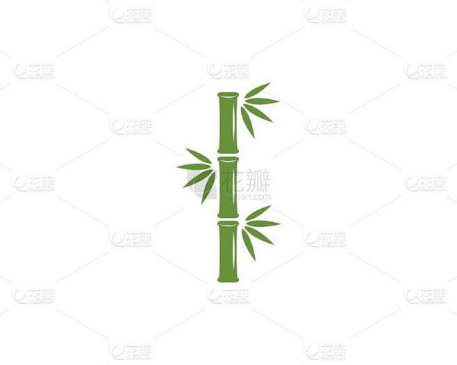 竹标志矢量图标