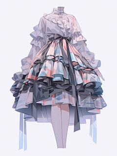 月光红宝石采集到现代女装款式设计