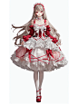红莓糖霜：甜美红色系Lolita衣服的诱人魅力