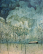 他就像黑夜，拥有寂静与群星。丨来自英国画家Daniel Ablitt。