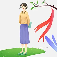 春分手拿书本的小女孩PNG搜索网 - 精选免抠素材_透明PNG图片分享下载_pngss.com