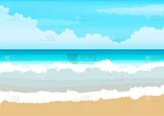 运动模糊,闪亮的,日光,海景,自然美,夏天,天空,度假胜地,休闲