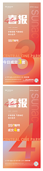 地产喜报系列海报-志设网-zs9.com