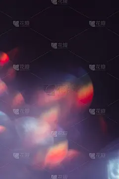 闪亮的,蓝色,抽象,运动模糊,红色