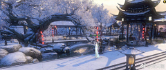 MF素材库采集到雪景