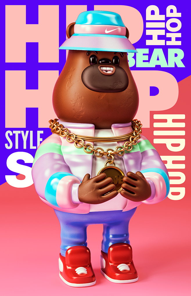 Create Bear hip hop ...