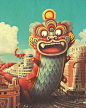 Happy Chinese New Year from Madrid! on Behance