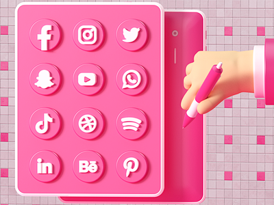 Social Media icons s...