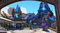 Overwatch - Blizzard World, Simon Fuchs : This is some environment work I did on the Blizzard World map for Blizzard Entertainment's Overwatch. I was mainly working on the Starcraft area, from the initial block out to the final product. Gaëtan Montaudouin
