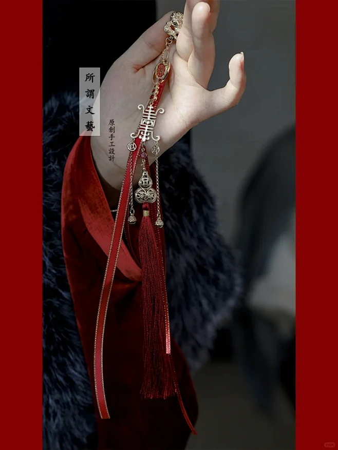 压襟～福禄寿喜财～ - 小红书