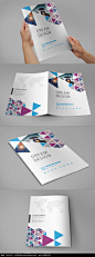 商务科技画册封面设计AI素材下载_封面设计图片
