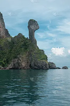 泰国甲米省海上的鸡岛
