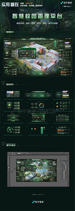 YueCaKe采集到UI-大屏可视化