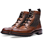 Barbour x Joseph Cheaney x Sons Rushton Brogue Boot