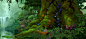 ArtStation - BACK GROUND AND CONCEPTS FOR 2D ANIMATION, Kobra Khaki