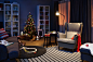 IKEA Christmas : Cosy and warm homes waiting for festive season for IKEA.