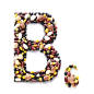 Vitamins-维生素水果海鲜食物字母设计 设计圈 展示 设计时代网-Powered by thinkdo3