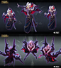堕落天使 莫甘娜——魔女 （游戏建模）拳头Riot 3D美术 “ Duy Khanh Nguyen ”