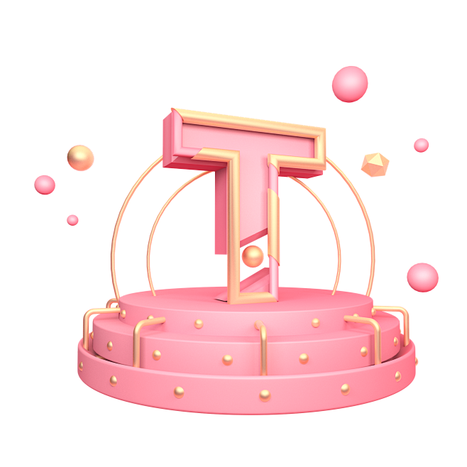 字母 立体 三维