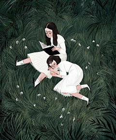 孤独丨患者采集到卡通插画