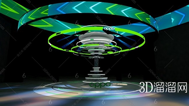 【现代美陈3D模型】-3D现代美陈3d模...