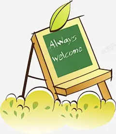 手绘夏季草地广告牌高清素材 免费下载 页面网页 平面电商 创意素材 png素材