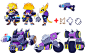 BEAST: Bio Exo Arena Suit Team [concept art]