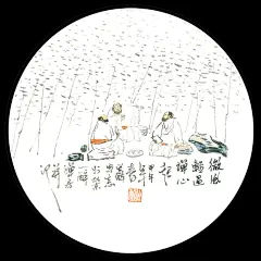 【民主画苑】著名画家曾醉禅意作品欣赏-科教文卫-民主与法制网-山西新闻