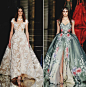 Zuhair Murad Spring 2016 Couture｜ 枝叶作冠 繁花作锦，一贯的梦幻华美……