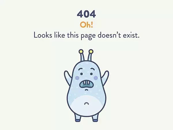404错误页面，这样设计才好玩