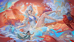 采花大盗嗷呜采集到插画-中式厚涂