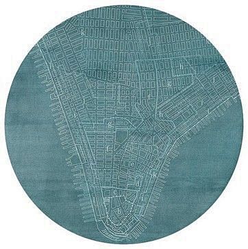 圆形地毯