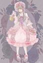 #天坑娘11月命题#@Lo娘脑洞小天坑_lolita 花卉胶带纸画多了的后遗症 花花使我快乐 就是这条小裙子的名字好了（不）希望大家喜欢  求转发投票助攻么么哒