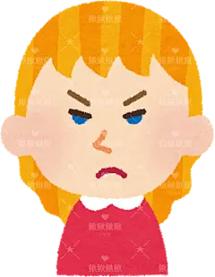 白人男女孩面部表情图示微笑、哭泣、愤怒、大笑whitegirl1_4angry男孩女孩子儿童表情包动作姿势贴纸扁平儿童插画元素卡通免扣png图片素材