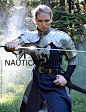 NAUTICALMART Knight Warrior Pauldrons with Gorget