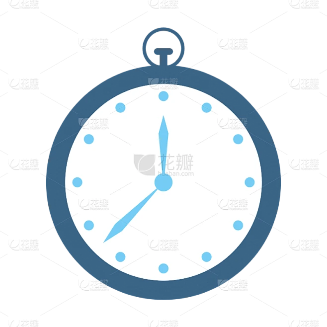 ICON-扁平矢量钟表元素-SVG14图片_贴纸元素图片素材-花瓣网