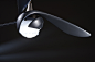【光影之风】独特的Helix 灯具吊扇设计~
【全球最好的设计，尽在普象网www.pushthink.com】