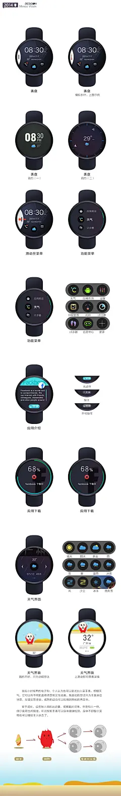 果壳智能手表参赛作品