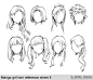 hair reference sheet II -
