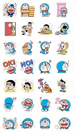 手机壁纸：哆啦A梦暖心壁纸35p