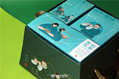 喂喂一只小哈哈采集到包装-礼盒