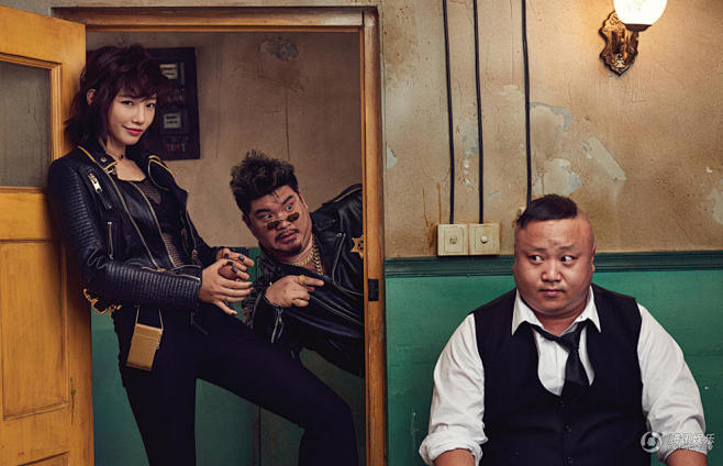 高清白百何复古风大片曝光大佬范儿画风带感娱乐腾讯网