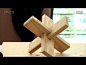 木文化之“木艺木趣”：传统榫卯工艺——鲁班锁制作解密—在线播放—优酷，视频高清在线观看@北坤人素材